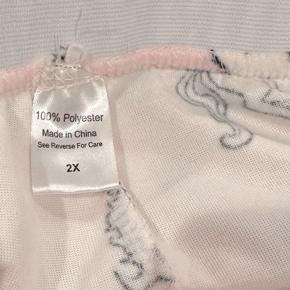 💙SALE 3/$25 MENTALLY EXHAUSTED UNICORN PINK SOFT INTIMATES PAJAMAS SLEEP SHORTS - Picture 6 of 10